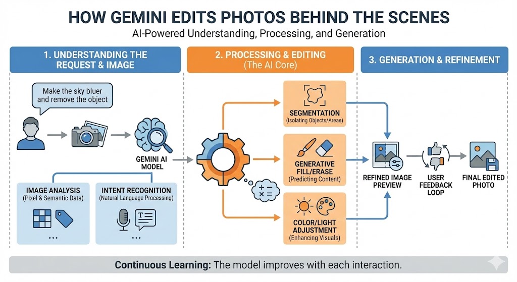 How Does Gemini Actually Edit Your Photos Behind the Scenes