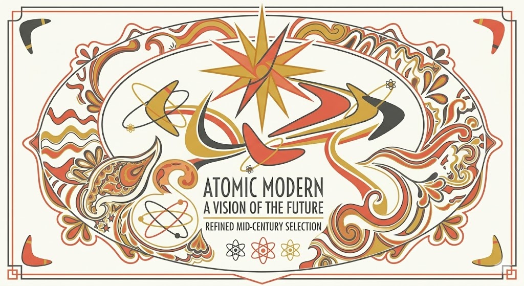Mid-Century Modern Atomic Age Prompt