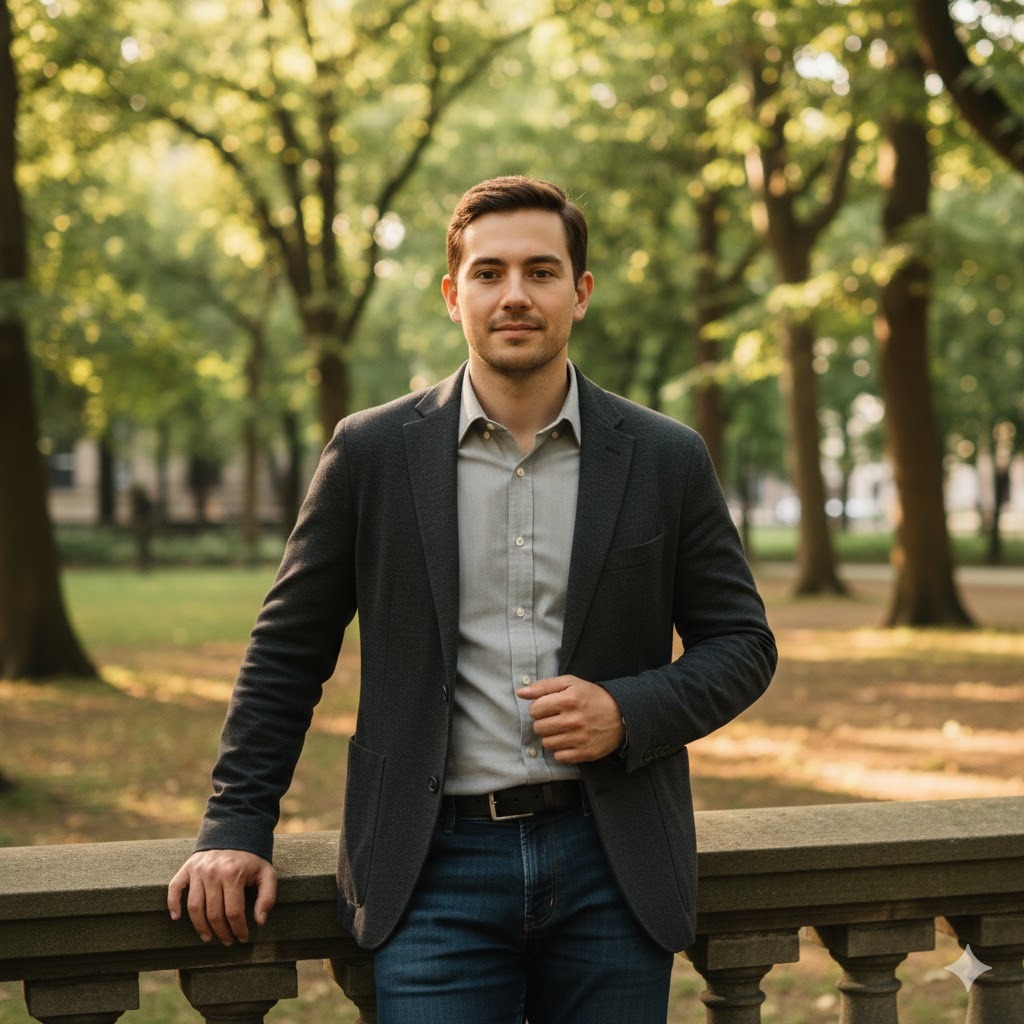 Outdoor Lifestyle Portrait — Natural Setting