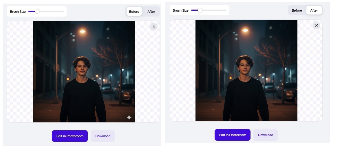 Removing Gemini Watermarks with PhotoRoom
