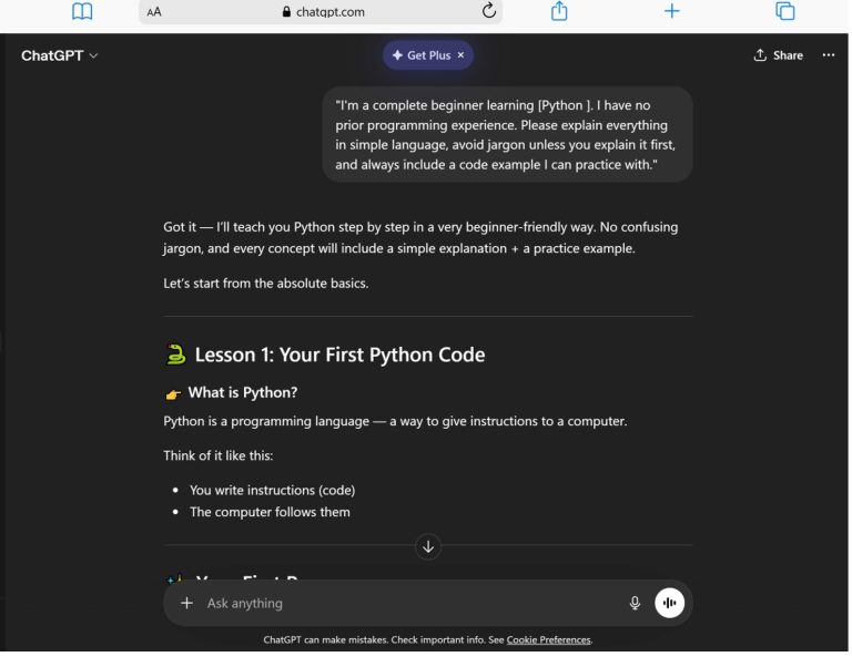 How to Use ChatGPT for Coding Beginners: A Complete Practical Guide