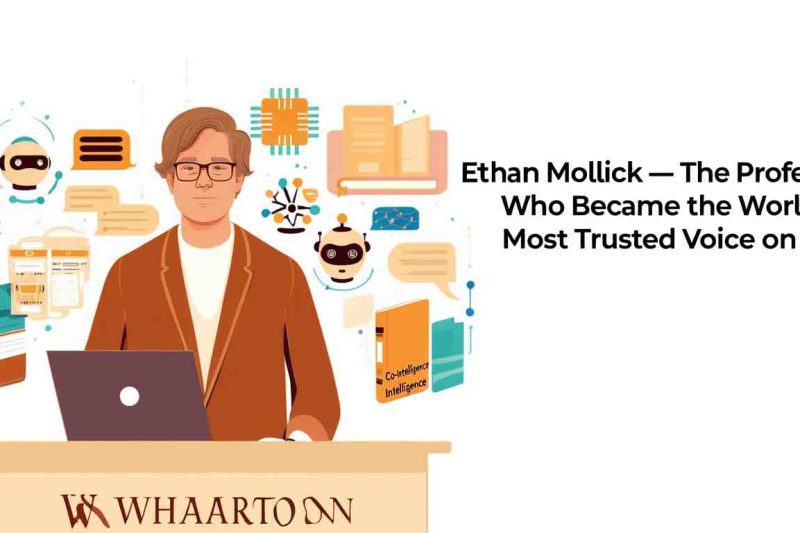Ethan Mollick: The Professor Who Became the World’s Most Trusted Voice on AI