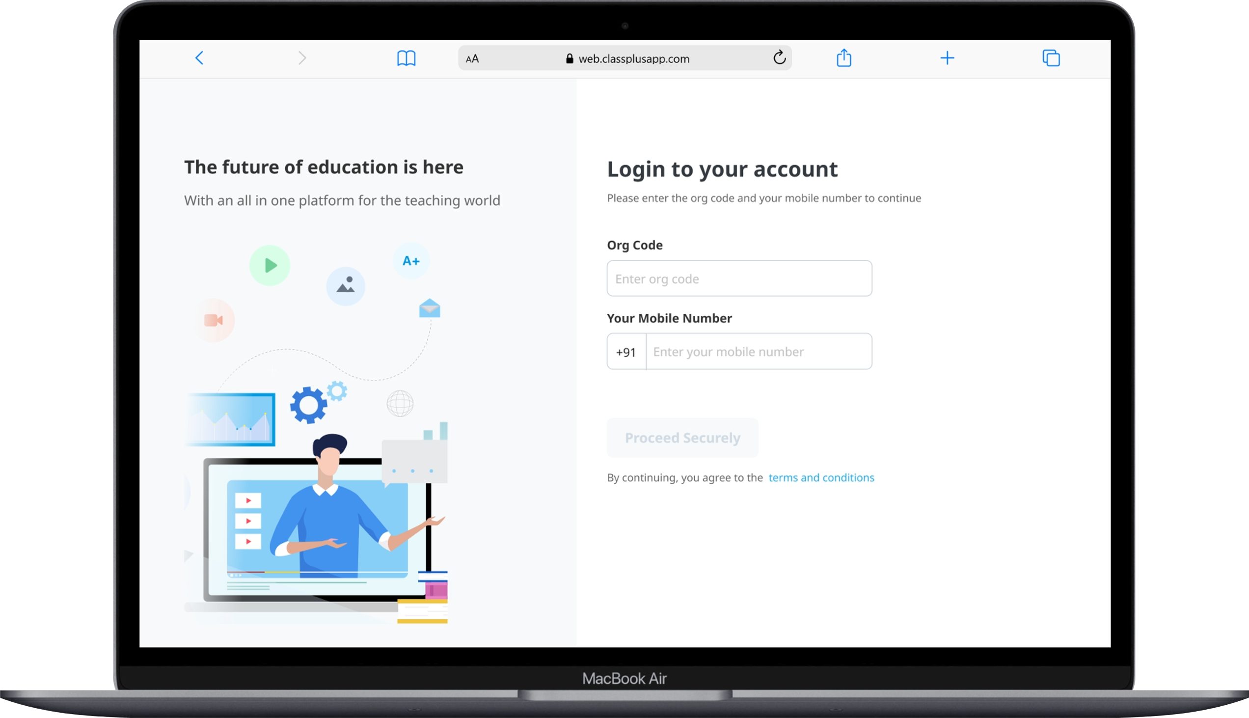 How Do You Log Into Classplus on a Laptop or Desktop
